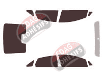 Kit film teinté Ford Fiesta (6) Berline 4 portes (2008 - 2019) Kit film teinté Ford Fiesta (6) Berline 4 portes (2008 - 2019)