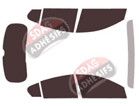 Kit film teinté Ford Focus (4) 5 portes (depuis 2018)