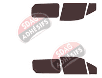 Kit film teinté Ford Grand Connect (2) Utilitaire 4/5/6 portes (2014 - 2024)