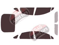 Kit film teinté Ford Mondeo (4) 5 portes (2014 - 2022)