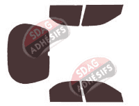 Kit film teinté Ford Mondeo (1) 5 portes (1993 - 2000)
