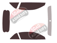 Kit film teinté Ford Mustang (7) Cabriolet 2 portes (depuis 2023)