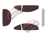 Kit film teinté Ford Puma (1) Coupe 3 portes (1997 - 2003)