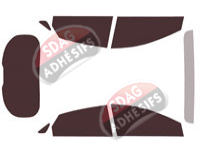 Kit film teinté Ford Puma (2) 5 portes (depuis 2020)