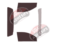 Kit film teinté Ford Ranger (3) Simple Cab Pick-Up 2 portes (2012 - 2023)