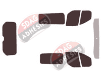 Kit film teinté Ford Custom Transit (1) Utilitaire 5 portes (2014 - 2023) Kit film teinté Ford Custom Transit (1) Utilitaire 5 portes (2014 - 2023)