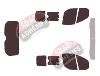 Kit film teinté Ford Custom Transit (1) Utilitaire 4/5 portes (2014 - 2023) Kit film teinté Ford Custom Transit (1) Utilitaire 4/5 portes (2014 - 2023)