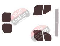 Kit film teinté Ford Custom Transit (1) Utilitaire 5/6 portes (2013 - 2023) Kit film teinté Ford Custom Transit (1) Utilitaire 5/6 portes (2013 - 2023)