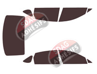 Kit film teinté Genesis G80 (2) Berline 4 portes (depuis 2021)