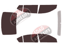 Kit film teinté Honda Accord (9) Berline 4 portes (2013 - 2018)