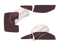 Kit film teinté Honda Civic (10) Coupe 2 portes (2016 - 2022) Kit film teinté Honda Civic (10) Coupe 2 portes (2016 - 2022)