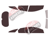 Kit film teinté Honda Civic (9) Tourer Break 5 portes (2014 - 2018) Kit film teinté Honda Civic (9) Tourer Break 5 portes (2014 - 2018)