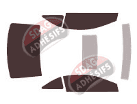 Kit film teinté Honda Civic (8) Type-R Coupe 2 portes (2006 - 2011) Kit film teinté Honda Civic (8) Type-R Coupe 2 portes (2006 - 2011)