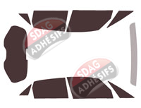 Kit film teinté Honda Jazz (4) 5 portes (depuis 2020)