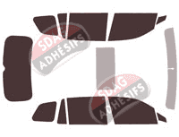 Kit film teinté Honda Passport (3) 5 portes (2018 - 2025) Kit film teinté Honda Passport (3) 5 portes (2018 - 2025)