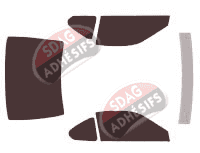 Kit film teinté Honda Prelude (4) Coupe 2 portes (1992 - 1996) Kit film teinté Honda Prelude (4) Coupe 2 portes (1992 - 1996)