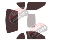 Kit film teinté Honda Prelude (5) Coupe 2 portes (1997 - 2004) Kit film teinté Honda Prelude (5) Coupe 2 portes (1997 - 2004)