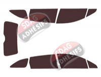 Kit film teinté Honda Stream (2) 5 portes (2006 - 2014)