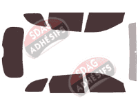 Kit film teinté Hyundai Santa Fe (3) LWB - Long 5 portes (2013 - 2018) Kit film teinté Hyundai Santa Fe (3) LWB - Long 5 portes (2013 - 2018)