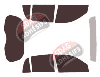 Kit film teinté Hyundai Atos/Prime (2) 5 portes (2004 - 2009)