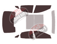 Kit film teinté Hyundai Azera (5) Berline 4 portes (2012 - 2019)