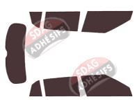 Kit film teinté Hyundai ix25 (1) 5 portes (2015 - 2020)