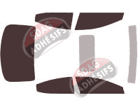 Kit film teinté Hyundai Elantra (4) 5 portes (2010 - 2017)