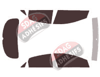 Kit film teinté Hyundai Elantra (5) GT 5 portes (2012 - 2017)