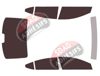 Kit film teinté Hyundai Elantra (6) Berline 4 portes (2016 - 2021)