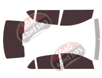 Kit film teinté Hyundai i10 (2) Berline 4 portes (2013 - 2019)