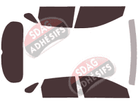Kit film teinté Hyundai i30 (3) 5 portes (2017 - 2023)