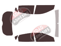 Kit film teinté Hyundai ix35 (1) 5 portes (2010 - 2016)