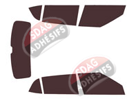 Kit film teinté Hyundai Creta (2) 5 portes (depuis 2021)