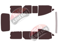 Kit film teinté Hyundai Staria (1) 5 portes (depuis 2022)