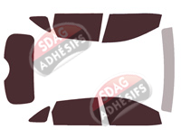 Kit film teinté Hyundai Tucson (4) 5 portes (depuis 2021)