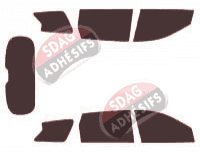 Kit film teinté Infiniti QX (1) 60 5 portes (2014 - 2022)