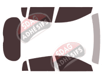 Kit film teinté Infiniti Q30 5 portes (2016 - 2019) Kit film teinté Infiniti Q30 5 portes (2016 - 2019)