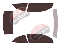 Kit film teinté Infiniti Q60 Cabriolet 2 portes (2014 - 2022) Kit film teinté Infiniti Q60 Cabriolet 2 portes (2014 - 2022)