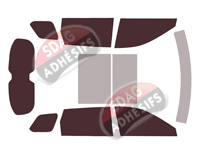 Kit film teinté Infiniti QX (2) 60 5 portes (depuis 2022) Kit film teinté Infiniti QX (2) 60 5 portes (depuis 2022)