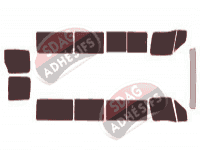 Kit film teinté Iveco Daily (3) Long 5 portes (1999 - 2014)