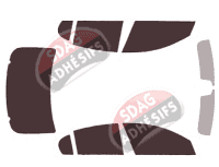 Kit film teinté Jaguar XE Berline 5 portes (depuis 2015)