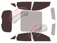 Kit film teinté Jaguar E-pace (1) 5 portes (depuis 2018)