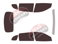 Kit film teinté Jeep Cherokee (5) Phase 2 5 portes (depuis 2019) Kit film teinté Jeep Cherokee (5) Phase 2 5 portes (depuis 2019)