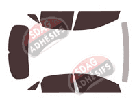 Kit film teinté Kia Ceed (3) 5 portes (depuis 2018)