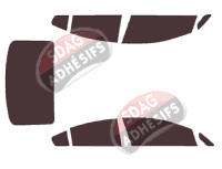 Kit film teinté Kia Cerato (3) Berline 4 portes (2013 - 2019)