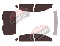 Kit film teinté Kia Cerato (4) Berline 4 portes (depuis 2018)