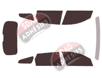 Kit film teinté Kia Optima (4) Sportwagon Break 5 portes (2015 - 2019)