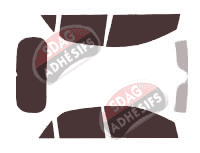 Kit film teinté Kia Picanto (2) 5 portes (2011 - 2018)
