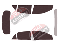 Kit film teinté Kia Rio (4) 5 portes (depuis 2017)
