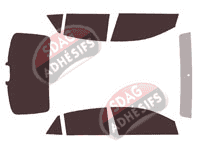 Kit film teinté Kia Rio (4) Berline 4 portes (depuis 2018)